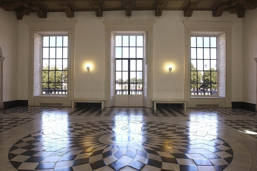  Grand Halls, Halls - Historic & Baronial, Black & White, Tiles